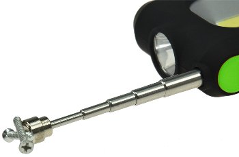 LED Arbeitsleuchte "CAL-COB Flexi", 3W, 220Lumen, Haken, Magnetfuß, PickUp