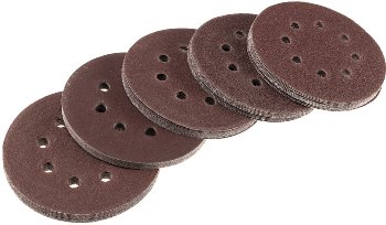 Schleifscheiben Ø125mm "Pro-XL", 50er Pk, Körnung je 10x K40-60-80-120-180