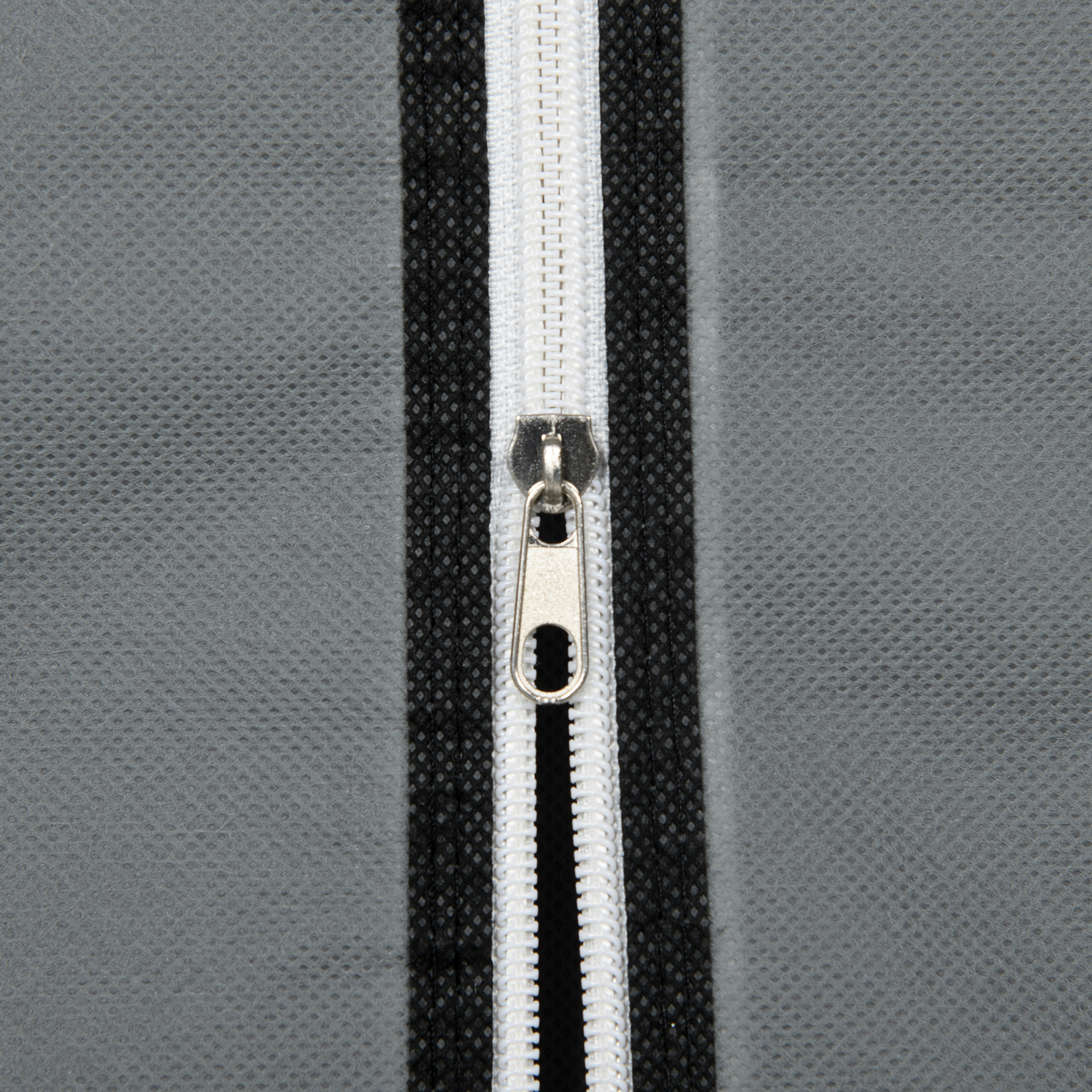 Stoffschrank Kleiderschrank faltbarer Schrank, 1 Kleiderstange, 6 Regalböden, 102 x 42.5 x 162.5 cm, Grau