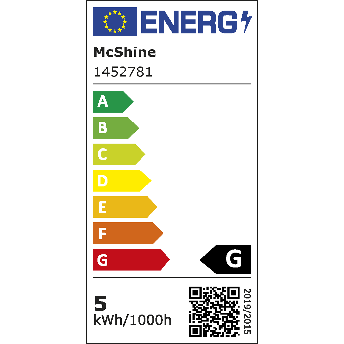 LED-Modul McShine ''PL-55'' 5W, 410Lumen, 230V, 50x25mm, neutralweiß, dimmbar