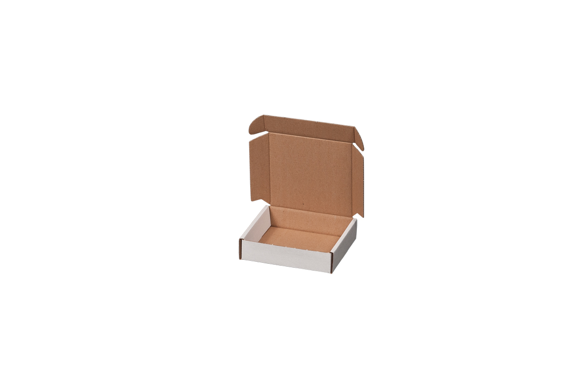 Maxibriefkarton 1, Innenmaß: 160x113x42mm, weiß, VPE25