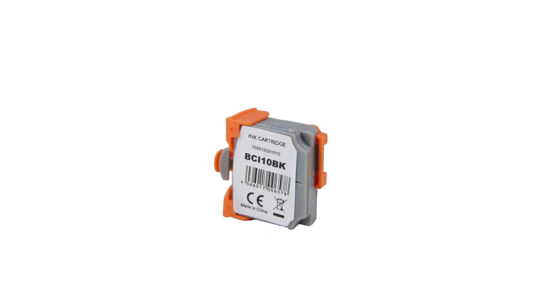 BCI10BK alternativ Tinte black für Canon / 0956A002 / 9,5ml