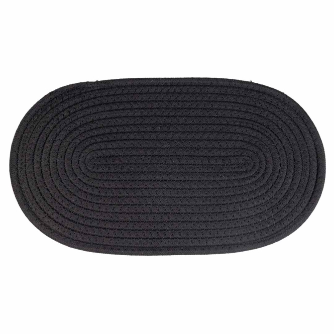 D&D Napfunterlage Phil - Schwarz - 35 x 20 cm D&D Napfunterlage Phil - Schwarz - 55 x 32 cm