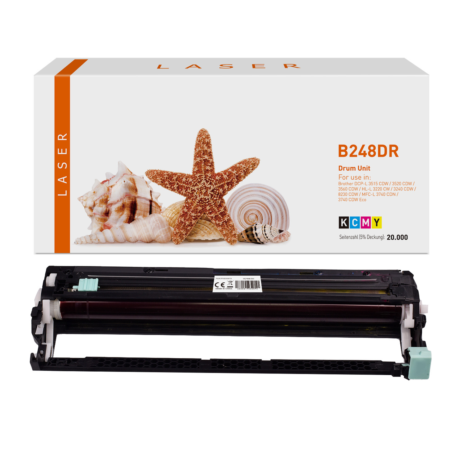 DR248CL alternativ Trommel BK,C,M,Y / DR248CL / 20.000 Seiten DR248CL alternativ Trommel BK,C,M,Y / DR248CL / 20.000 Seiten