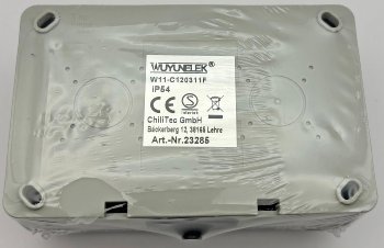 NUQUI Feuchtraum Schalter & Steckdose, IP54, Aufputz, 250V~/ 10A/16A Horizontal