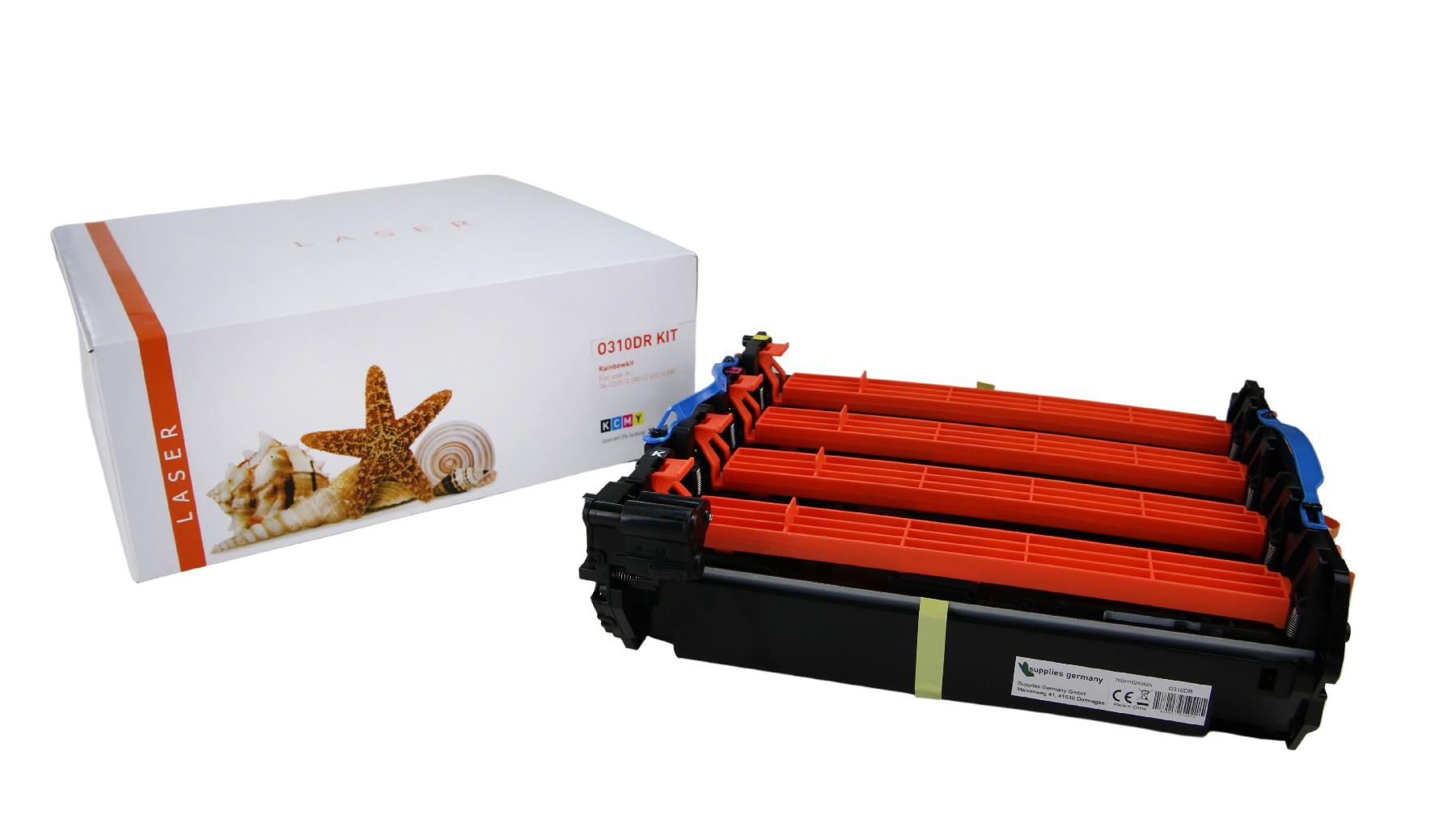 C310DRKIT alternativ Trommel für Oki C310DN / 44494202 / BKCMY20.000 Seiten