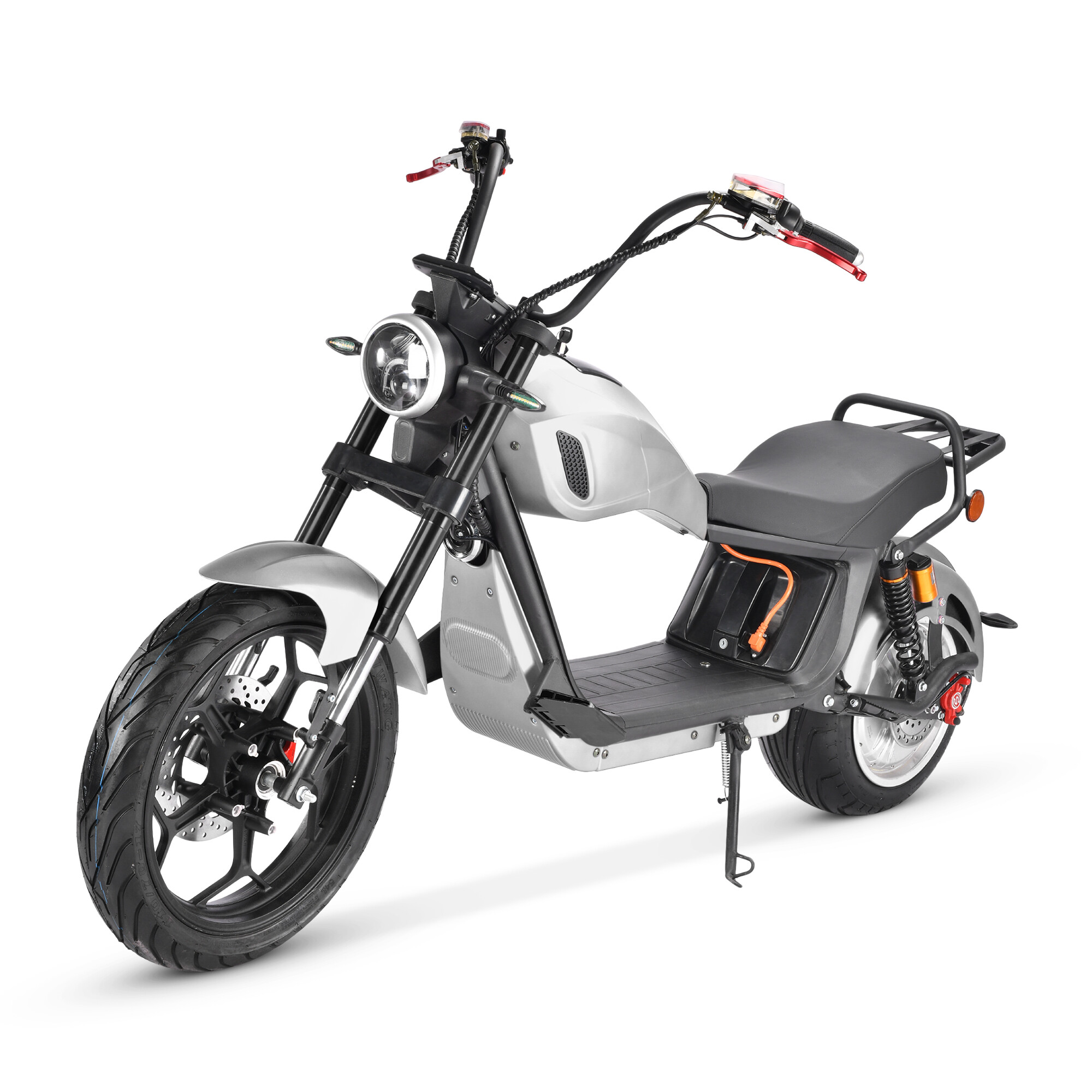 COCO BIKE CP-6 ELEKTRO-CHOPPER 45 KM/H 20Ah nardograu