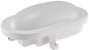 LED Oval-Armatur "FRL-O 12" IP44 / Feuchtraum-Leuchte, 13W, 965lm, 4000K