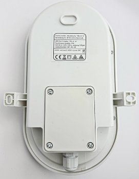 LED Oval-Armatur "FRL-O 12" IP44, Feuchtraum-Leuchte, 13W, 940lm, 3000K