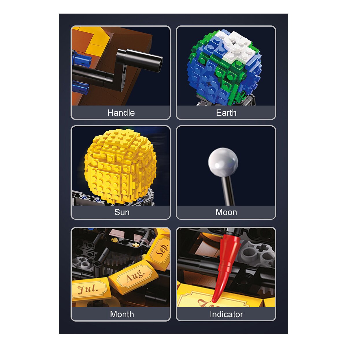 CaDA Solar System Bricks