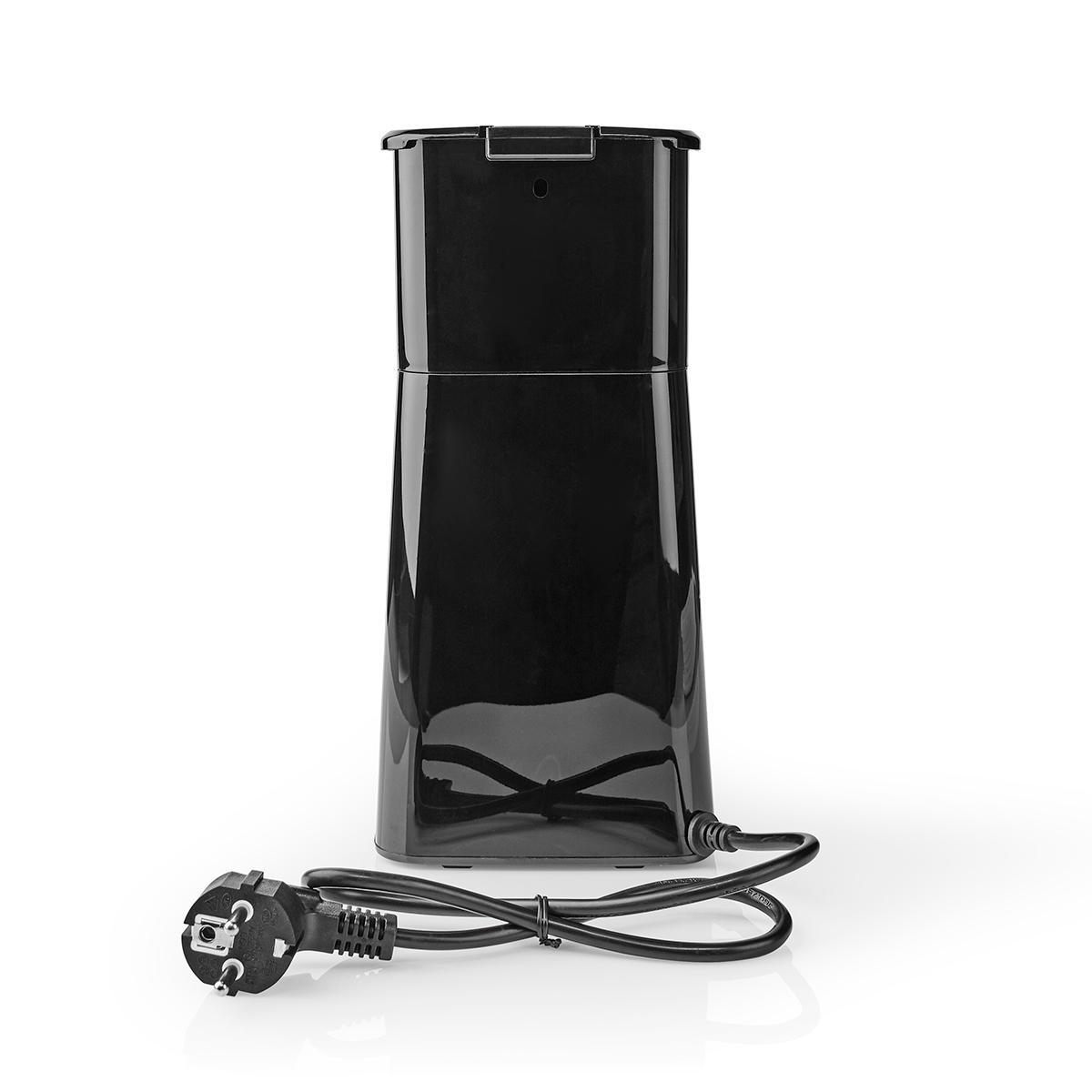 Kaffeemaschine | Filter Kaffee | 0.4 l | 1 Tassen | Timer einschalten | schwarz / Silber