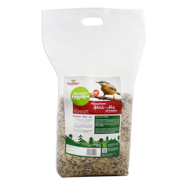 Natürlich Pfiffikus Müsli-Mix mit Insekten 10kg Natürlich Pfiffikus Müsli-Mix mit Insekten 10kg