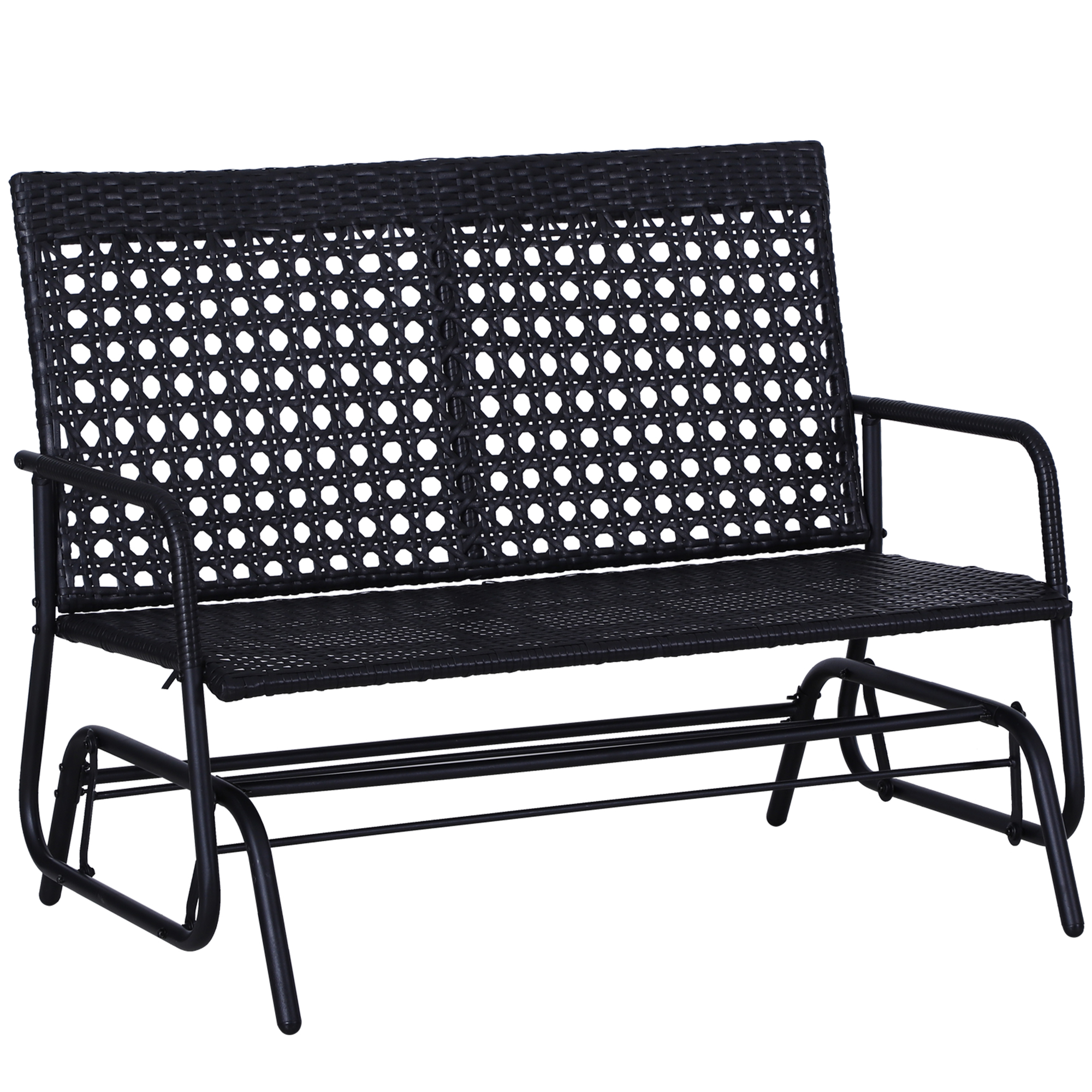 Schaukelbank Gartenschaukel Gartenbank Sitzbank Schaukel 2-Sitzer Polyrattan Schaukelbank Gartenschaukel Gartenbank Sitzbank Schaukel 2-Sitzer Polyrattan