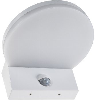LED Wandleuchte "TORTUGUERO" IP65, 15W, 1526lm, 140° Bewegungsmelder, 3000K
