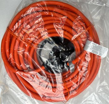 Verlängerungskabel 25m, IP44, Orange / H07RN-F 3G1,5 , Stecker / Kupplung