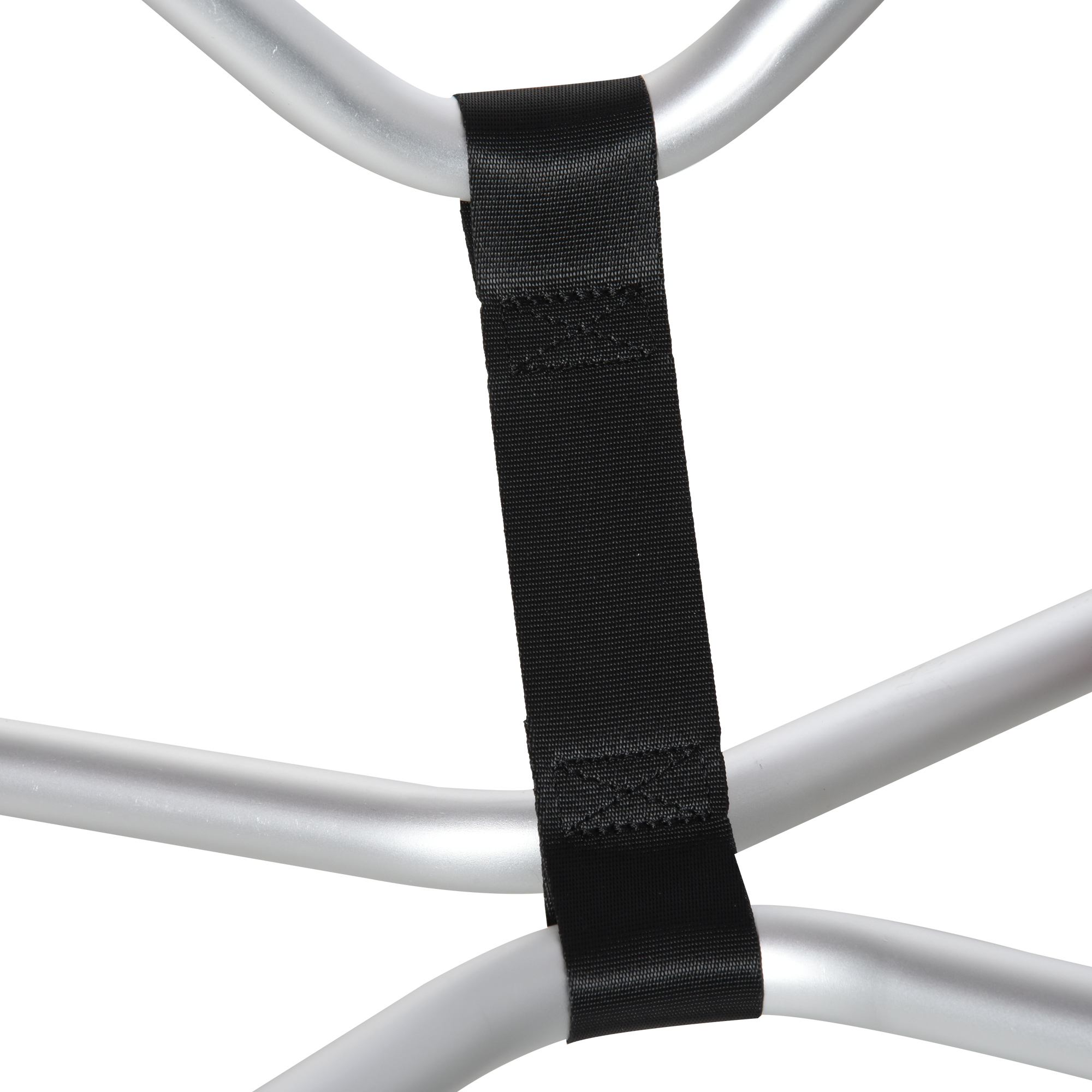 Kajakwagen Alu Bootswagen faltbare transportwagen Kunstleder-Reifen Silber 75 kg 75 x 43 x 46 cm