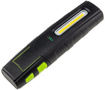 LED Stableuchte mit Akku "FlexiLED 880", Ladeschale, Magnetfuß,10W, 880lm,IP67