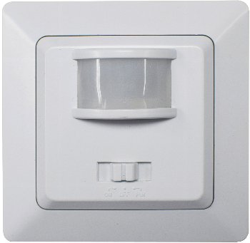 MILOS Bewegungsmelder 160°,weiß matt / LED geeignet,  250V~, Unterputz, 2-Draht