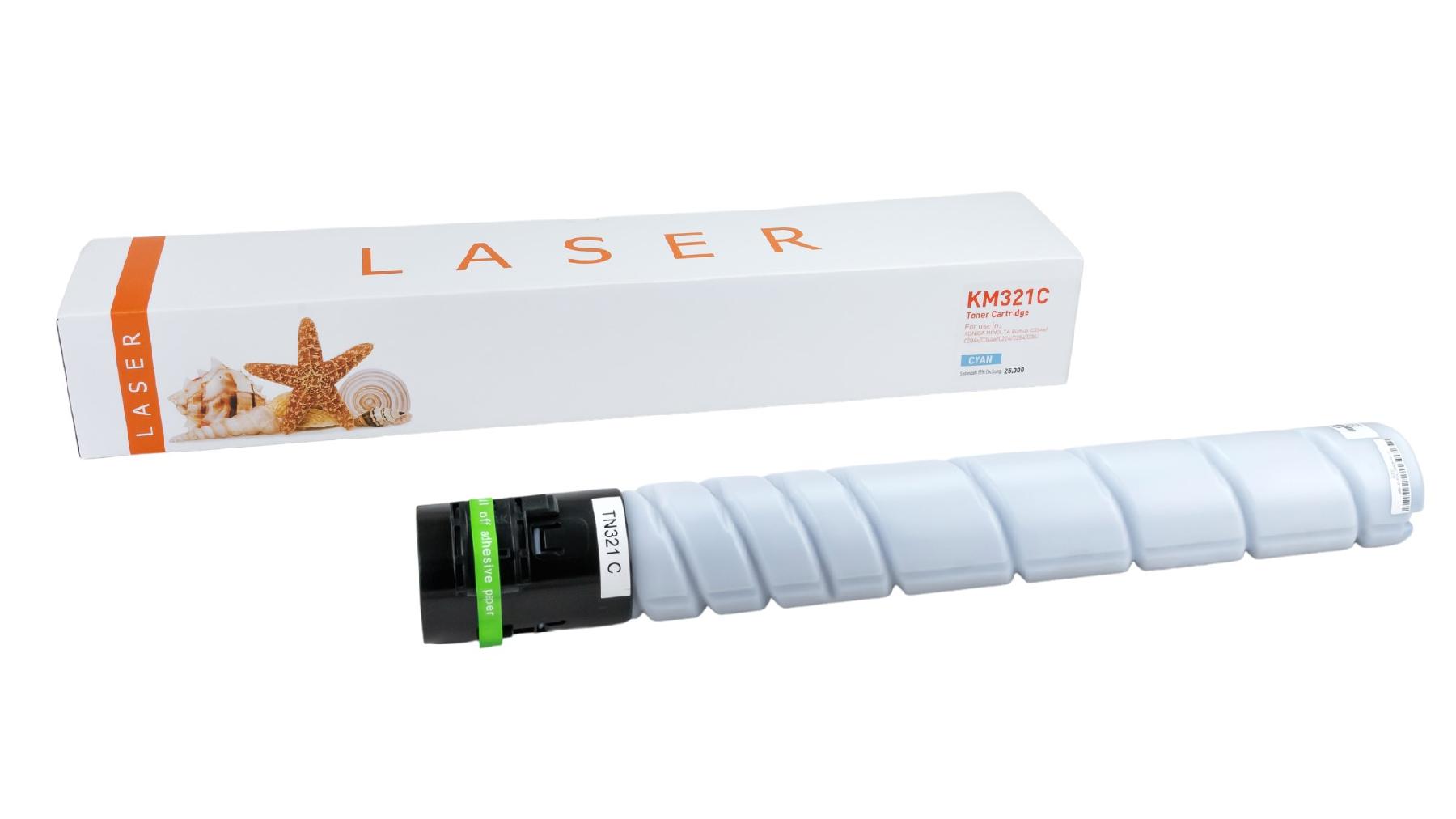 TN321C / cyan / Toner f. Konica Minolta Bi / A33K450 / TN321C TN321C / cyan / Toner f. Konica Minolta Bi / A33K450 / TN321C