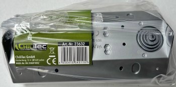3-fach Steckdosenblock, silber / 250V~/ 16A, Aufbaumontage