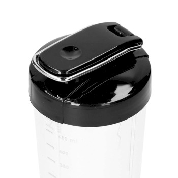 Smoothie-to-go pro Trinkbecher Comfortjuicer 450 ml für Schule, Arbeit oder Fitnessstudio - schwarz