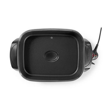 elektrische Pfanne | 40 cm | dickwandiges Aluminium-Gussgehäuse