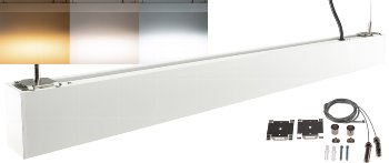 LED Hängeleuchte "CT-OL CCT 120" / 230V, 120cm, 30W, CCT 3000-6000k