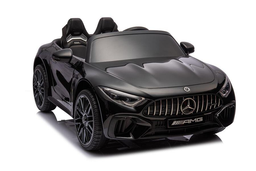 Kinderfahrzeug Mercedes SL63 AMG - schwarz lackiert