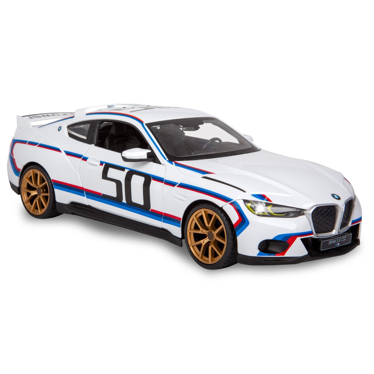 BMW 3.0 CSL 1:14 weiß 2,4GHz Tür manuell