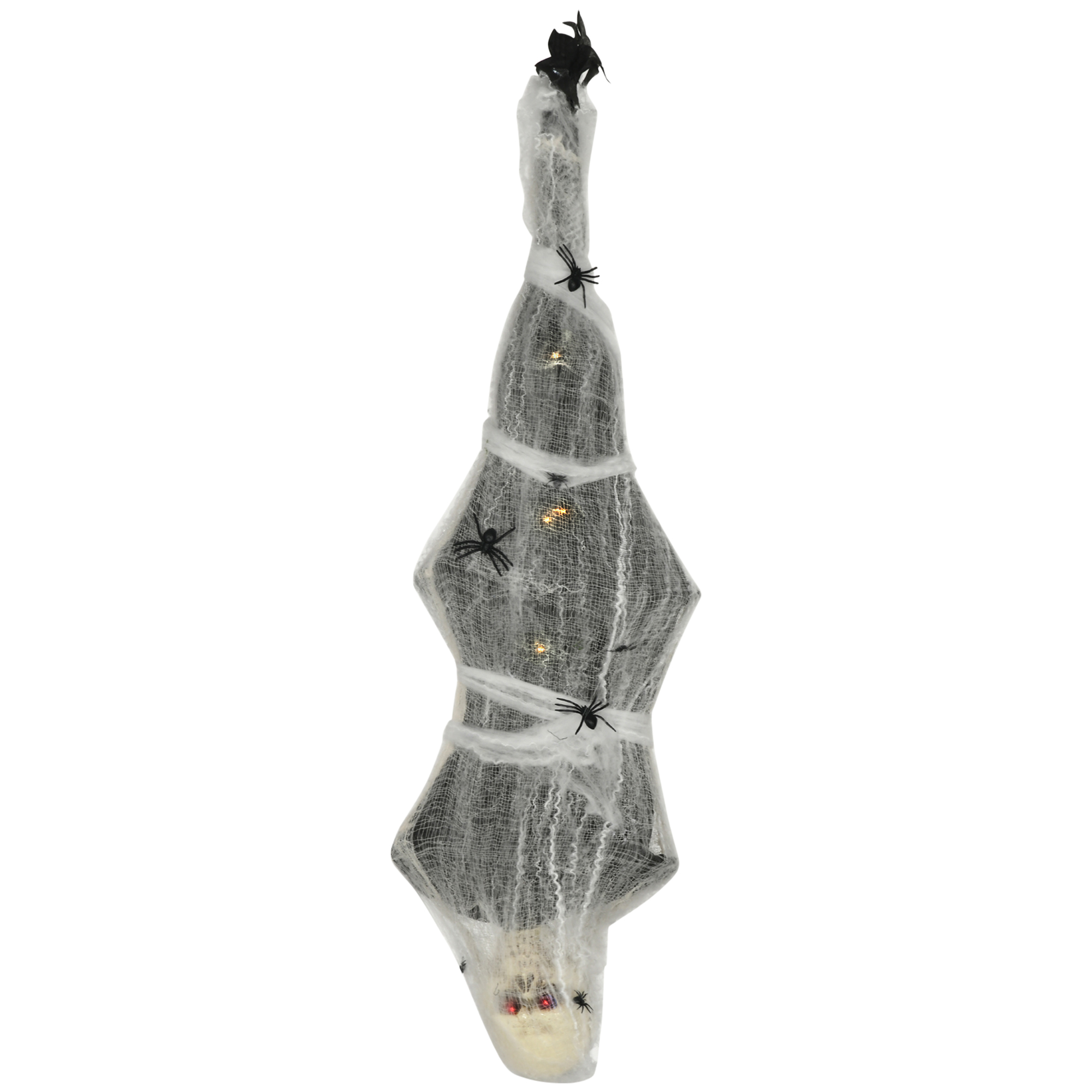 Halloween-Mumie, Halloween-Dekoration, Soundfunktion, mit Bewegungssensor und LED-Lichtern, 60 cm x 16 cm x 170 cm