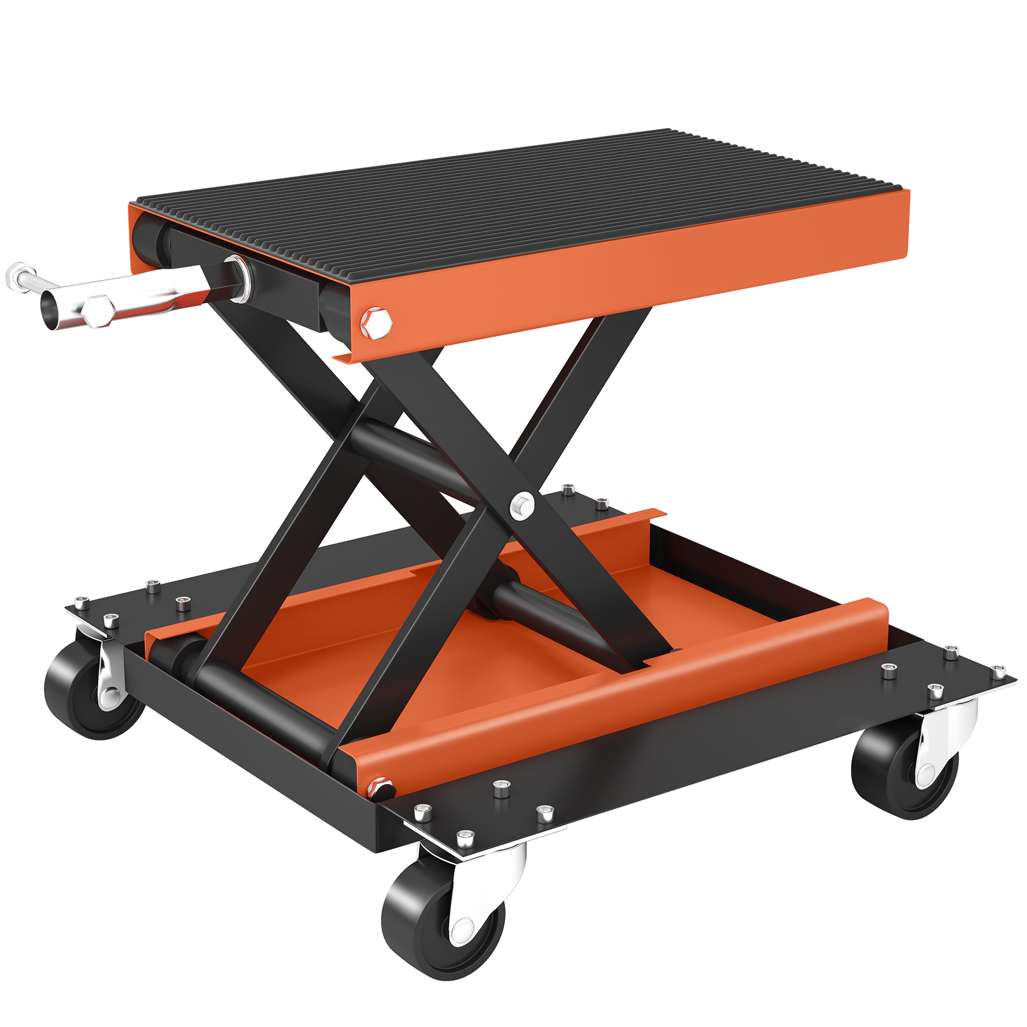 Motorradheber 500 kg Belastbar Motorradhebebühne 135-390 mm Höhenverstellbar Stahl Orange Motorradheber 500 kg Belastbar Motorradhebebühne 135-390 mm Höhenverstellbar Stahl Orange