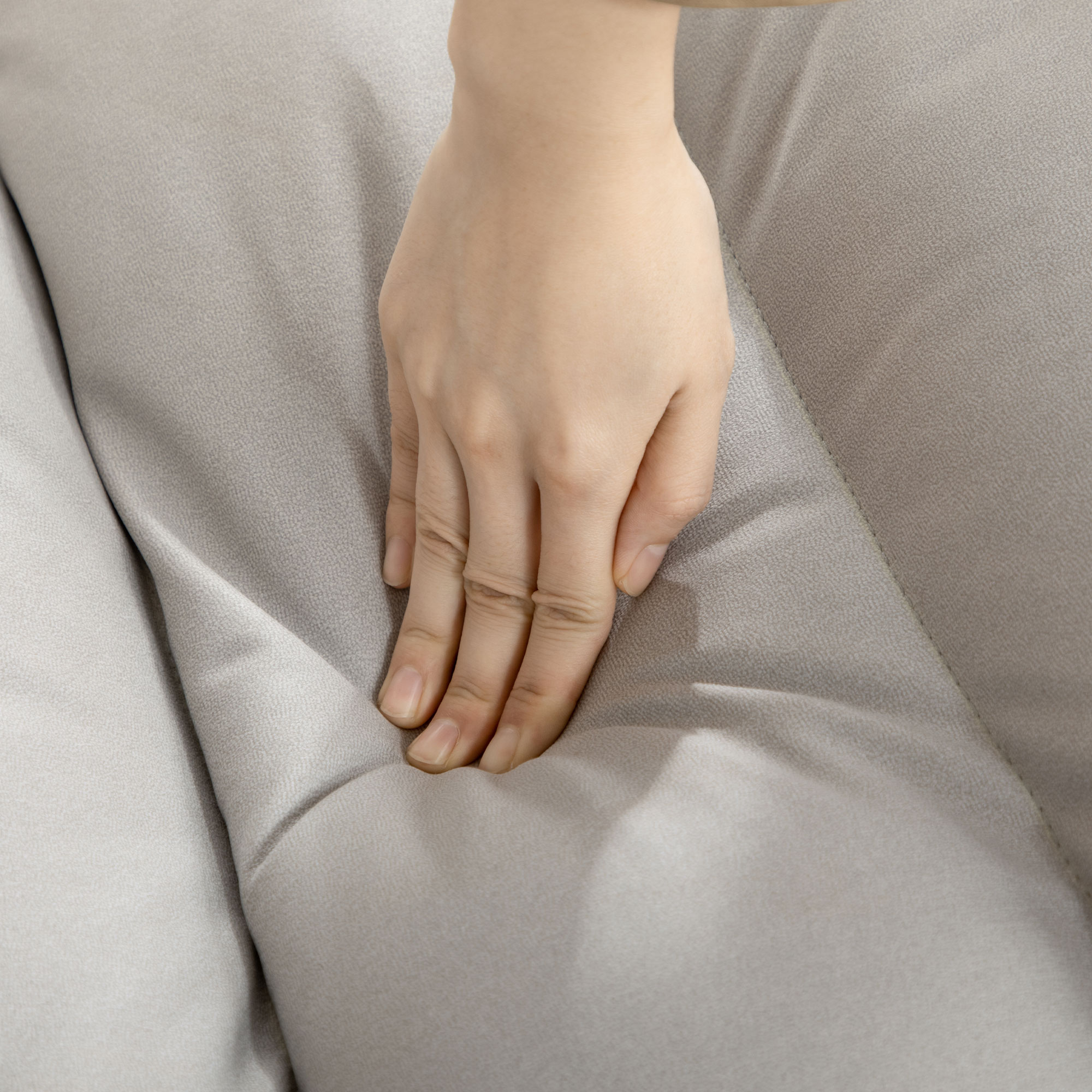 Sessel, drehbar, neigbare Rücklehne, Lederoptik, Stahlrahmen, hellgrau, 62 x 70 x 95 cm