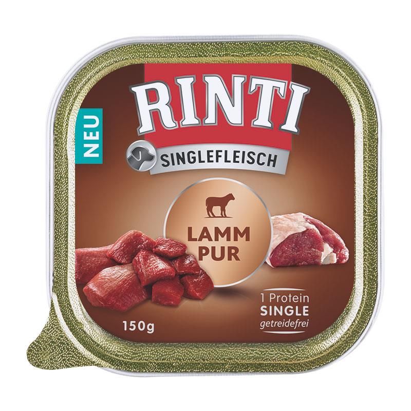 Rinti Schale Singlefleisch Lamm Pur 150g Rinti Schale Singlefleisch Lamm Pur 150g