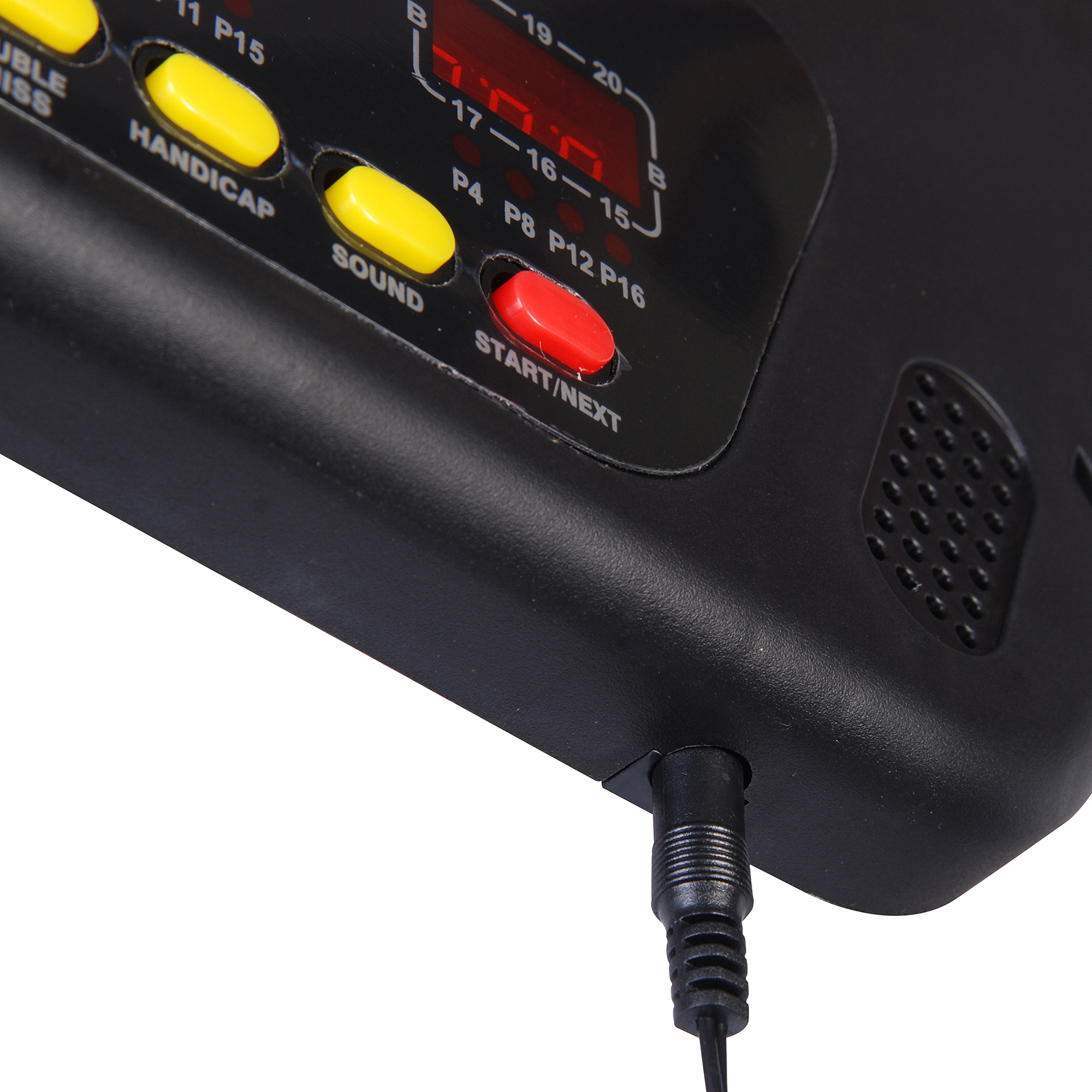 Elektronische Dartscheibe Dartboard Dart-set mit LED Anzeige mit automatischer Wertung Soundeffekte 6 Darts 24 Dartköpfe 27 Spiele und 243 Trefferoptionen für 16 Spieler 44 x 51,5 x 3,2 cm