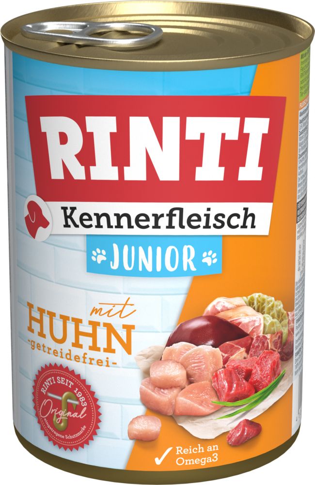 Rinti Kennerfleisch Junior Huhn 400g Rinti Kennerfleisch Junior Huhn 400g