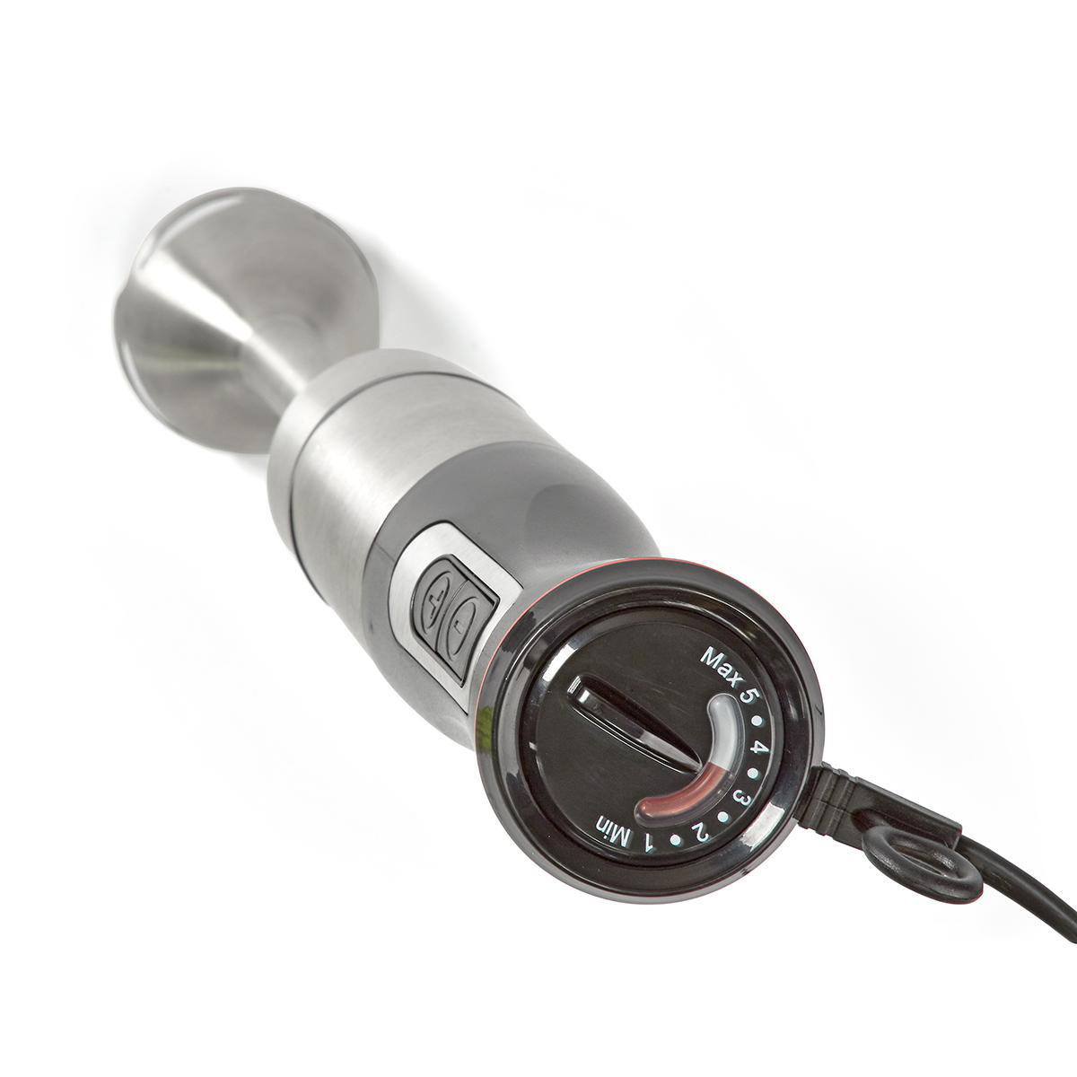 Stabmixer | 800 W | Geschindigkeitseinstellung: Variable Geschwindigkeitskontrolle | Hubschrauber | Aluminium / schwarz