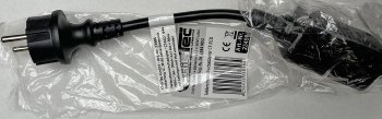 Fehlerstromschutzadapter "CT-RCD" IP44 / Zwischenstecker mit Kupplung / Stecker