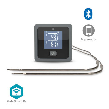 Fleisch-Thermometer | Bluetooth | 2 Probes