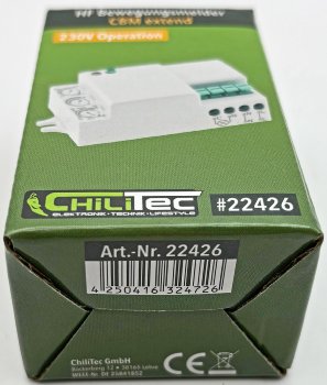 HF Bewegungsmelder "CBM extend" 230V / 180/360°, zur Nachrüstung in Leuchten