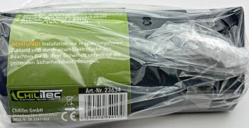 3-fach Steckdosenblock, anthrazit / 250V~/ 16A, Aufbaumontage