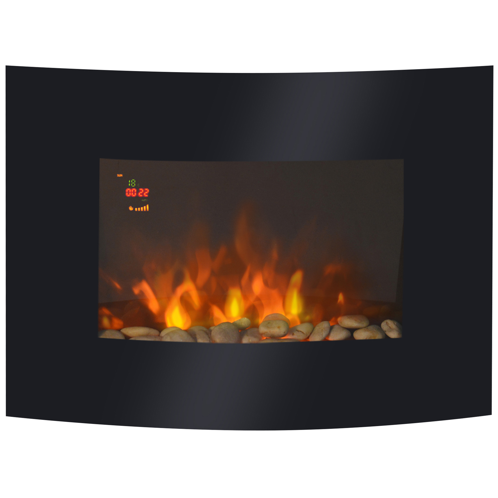 Elektrokamin Kamin Kaminofen Elektrischer Wandkamin 65 x 11,4 x 52cm Elektrokamin Kamin Kaminofen Elektrischer Wandkamin 65 x 11,4 x 52cm