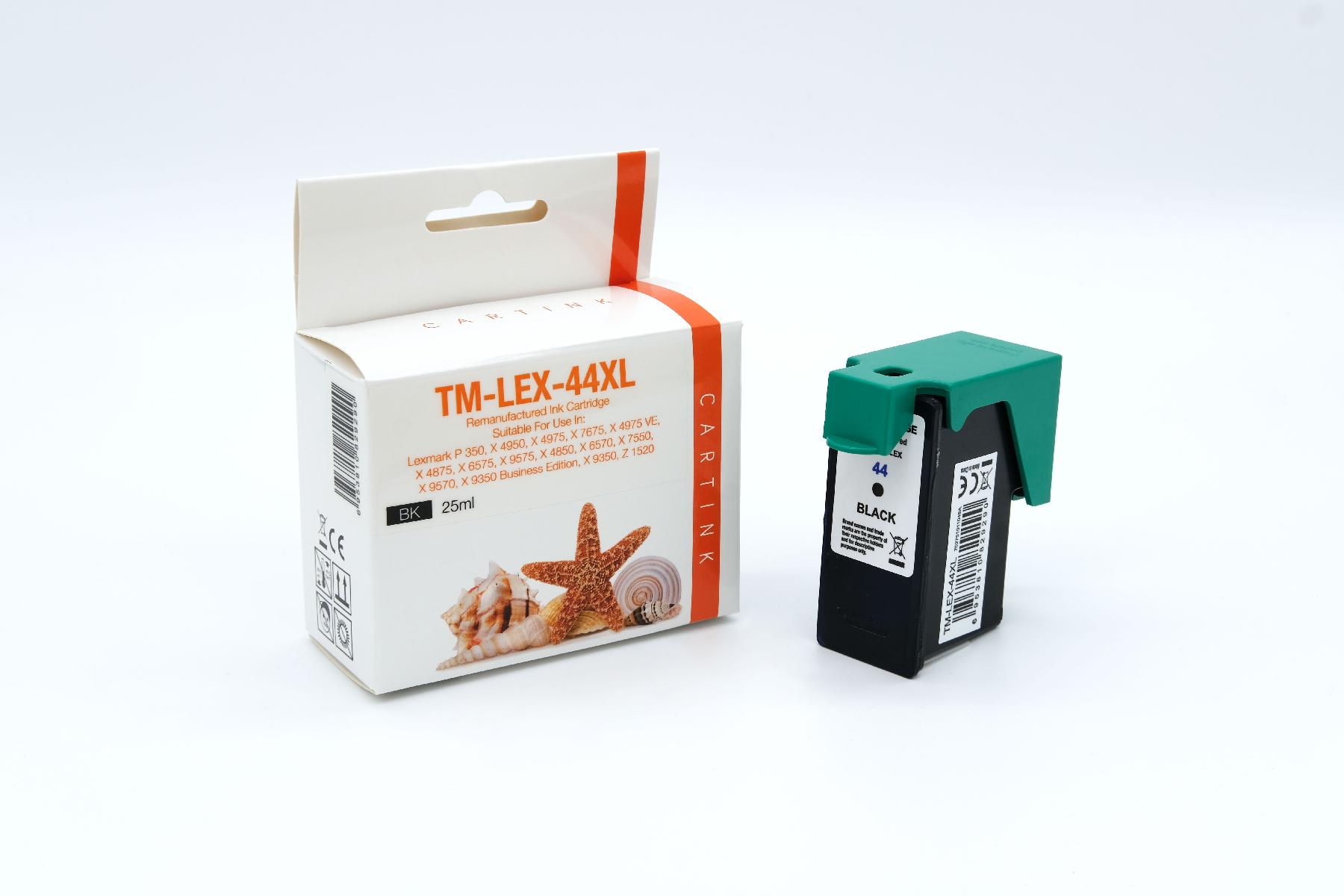 LEX44XL Refill Tinte black für Lexmark / 18Y0144E /25ml LEX44XL Refill Tinte black für Lexmark / 18Y0144E /25ml