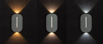 Wandleuchte mit Bewegungsmelder CT-WLA - 120° Erfassung, Akkubetrieb, USB-C