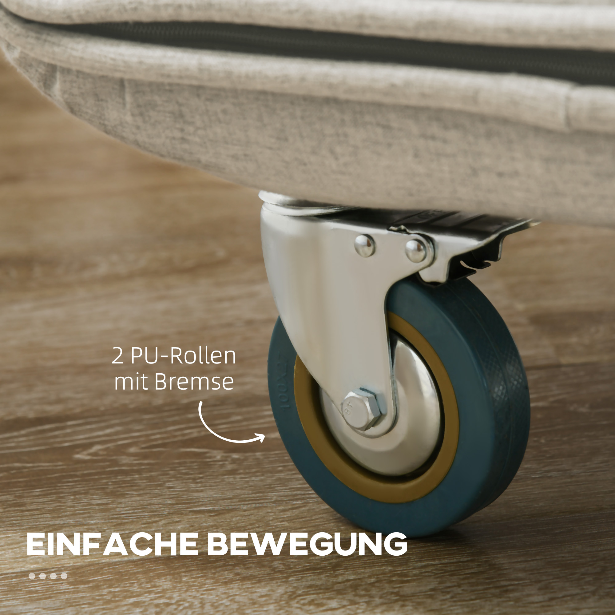 Klappbarer Schlafsessel, 3 in 1 Klappsessel mit verstellbarer Rückenlehne, für Schlafzimmer und Gästezimmer, Grau