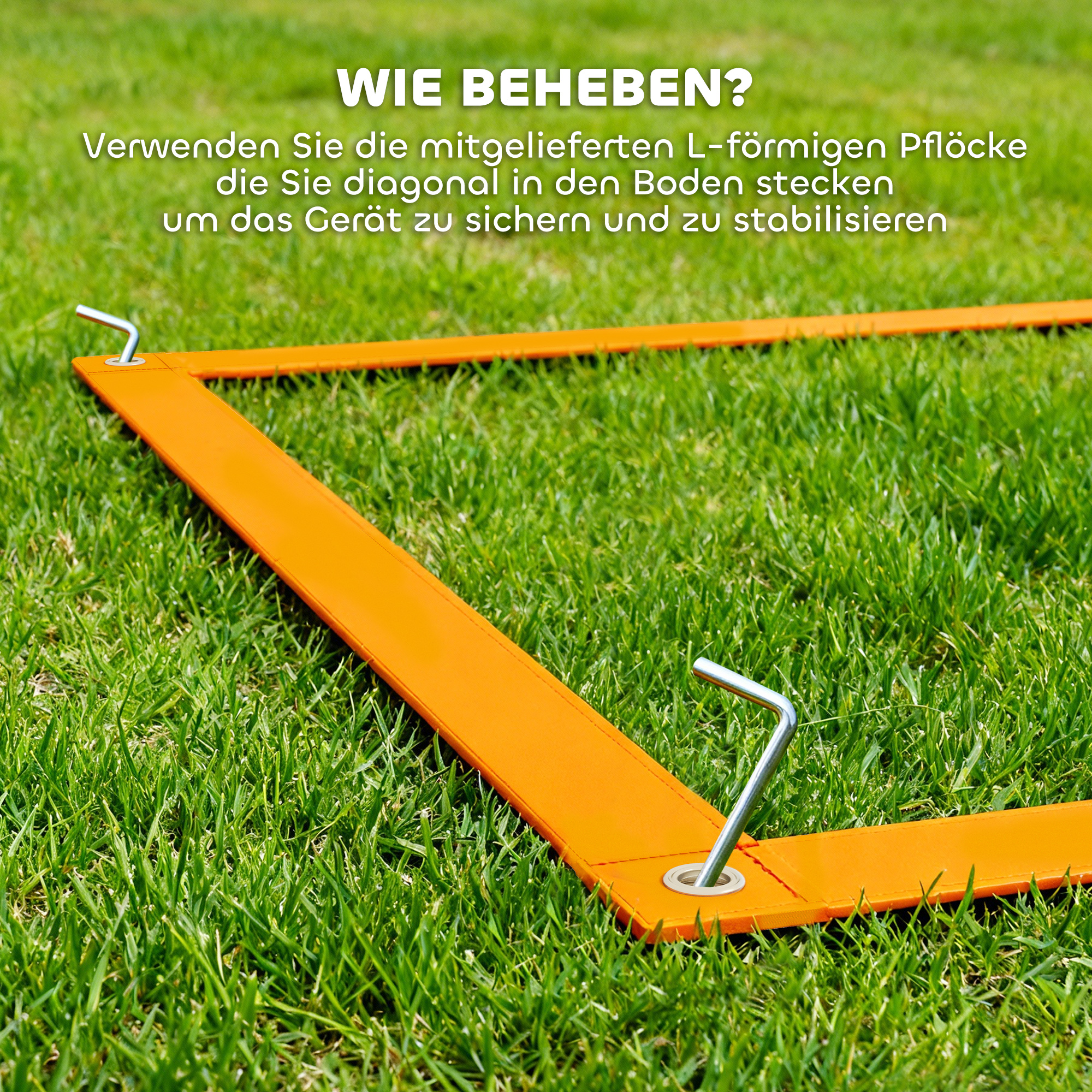 Hunde-Agiliy-Set Hundeparcours, 1 Reifen, 1 Hürde, 1 Slalom-Set, 352 cm x 66 cm x 69 cm, Blau + Rot