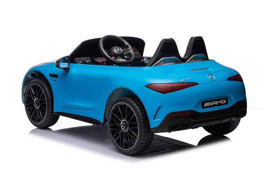 Kinderfahrzeug Mercedes SL63 AMG - lackiert - blau