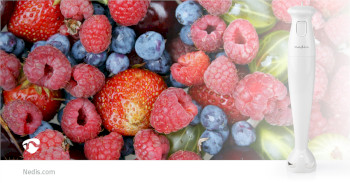 Stabmixer | 150 W | Geschwindigkeitseinstellung: 1 Geschwindigkeitsstufe | weiß