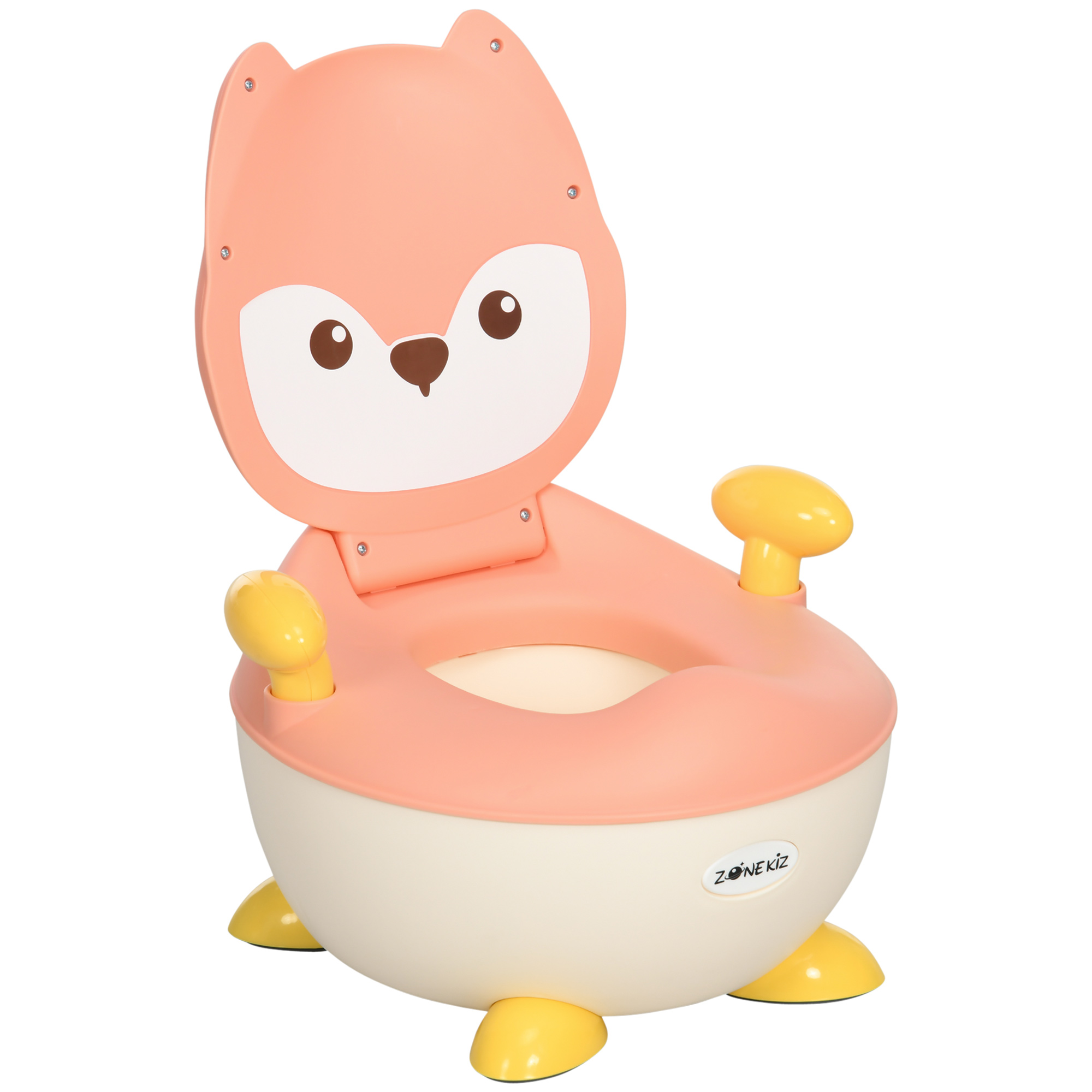 Töpfchen für Kinder 0,5 bis 3 Jahre, rutschfest, Innentopf, Spritzschutz, Fuchs-Design, 34,5 x 35 x 23 cm Töpfchen für Kinder 0,5 bis 3 Jahre, rutschfest, Innentopf, Spritzschutz, Fuchs-Design, 34,5 x 35 x 23 cm