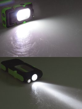 LED Arbeitsleuchte "CAL-COB Flexi", 3W, 220Lumen, Haken, Magnetfuß, PickUp