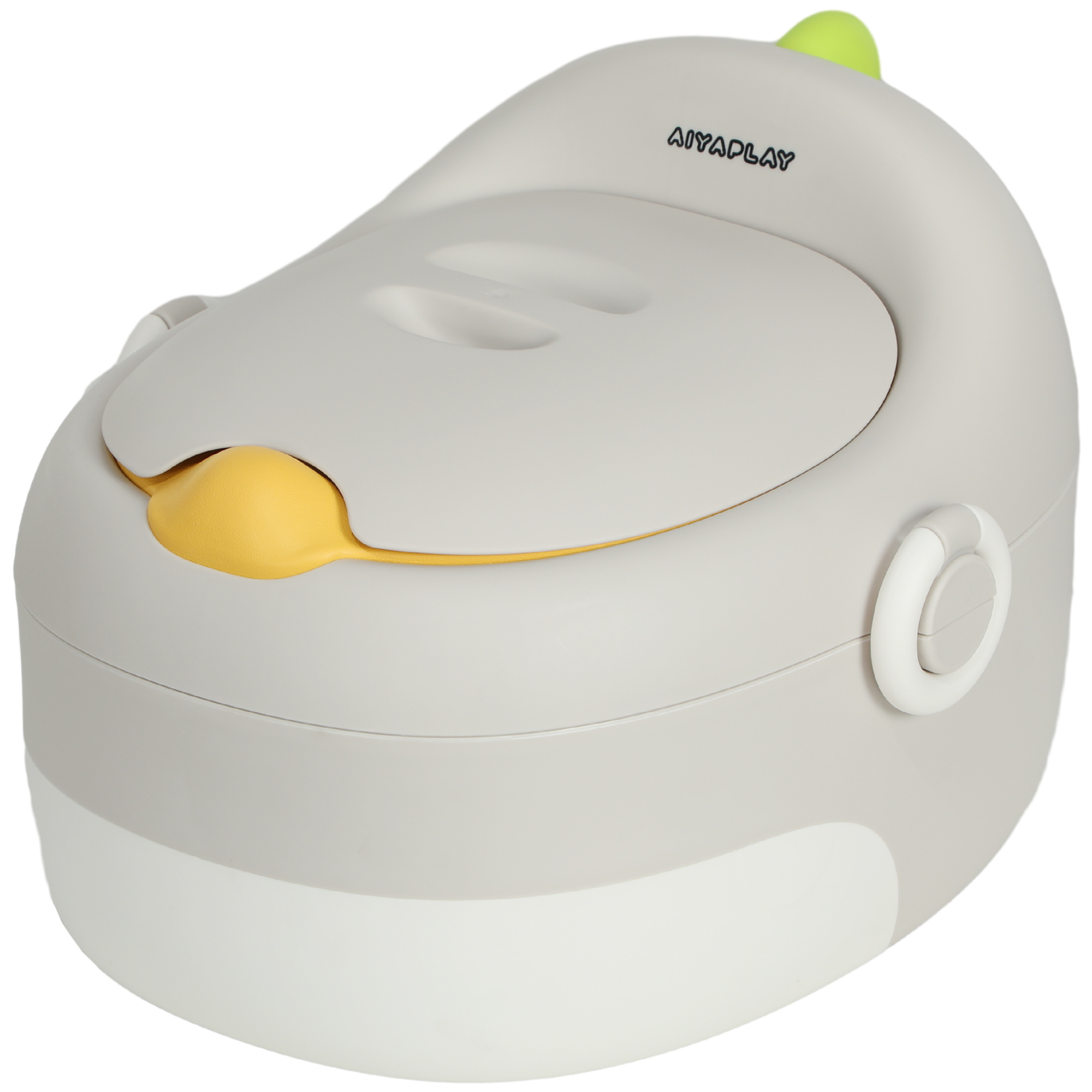 3-in-1 Kinder-Töpfchen, abnehmbarer Sitz, Kunstleder-Polster, bis 50 kg, 6 Monate bis 6 Jahre, Grau 3-in-1 Kinder-Töpfchen, abnehmbarer Sitz, Kunstleder-Polster, bis 50 kg, 6 Monate bis 6 Jahre, Grau